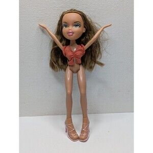 Bratz Yasmin Hot Summer Dayz Doll Y2K 2001 Nude OOAK Latina Shoes Shirt
